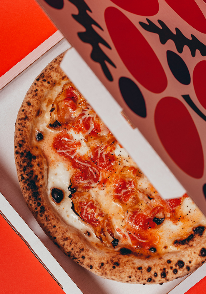 Rebranding e grafica per packaging per Facci la Pizza